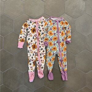 Little One Shop Floral Kids One Piece Pajamas Set